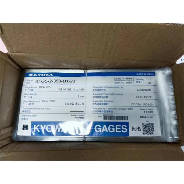 日本KYOWA應力測量應變片KFGS-20-120-C1-16 L15C3S