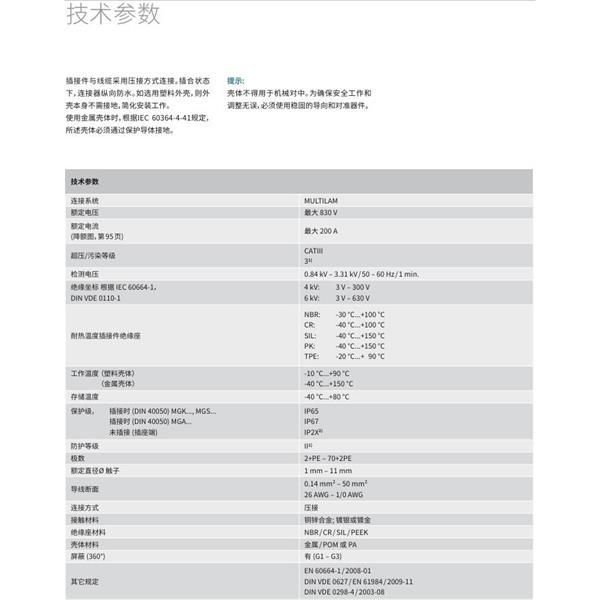 瑞士STAUBLI史陶比爾多極連接器SP2/2,5AU